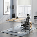 2024 Neues Design Office SIT SIT HEIGHEIT Einstellbarer elektrischer Stand -up -Schreibtisch L formuliert für Manager